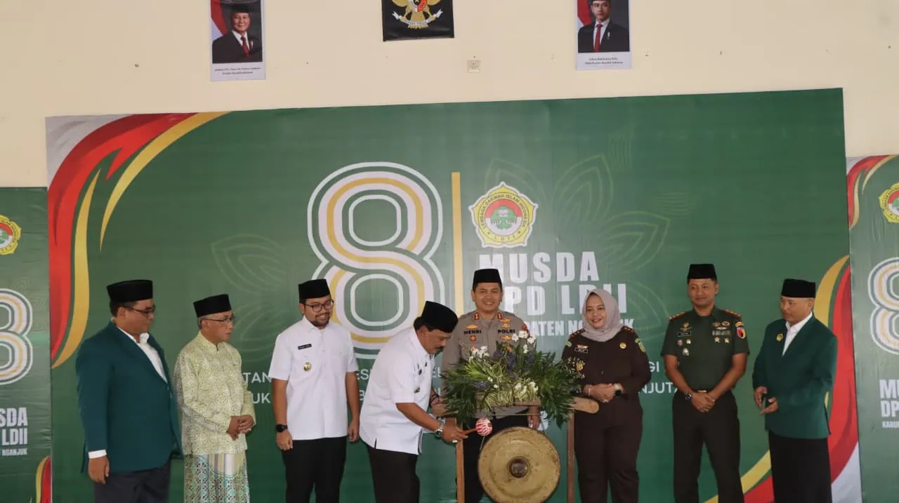 Kapolres Nganjuk Hadiri Pembukaan Musda VIII LDII Kabupaten Nganjuk