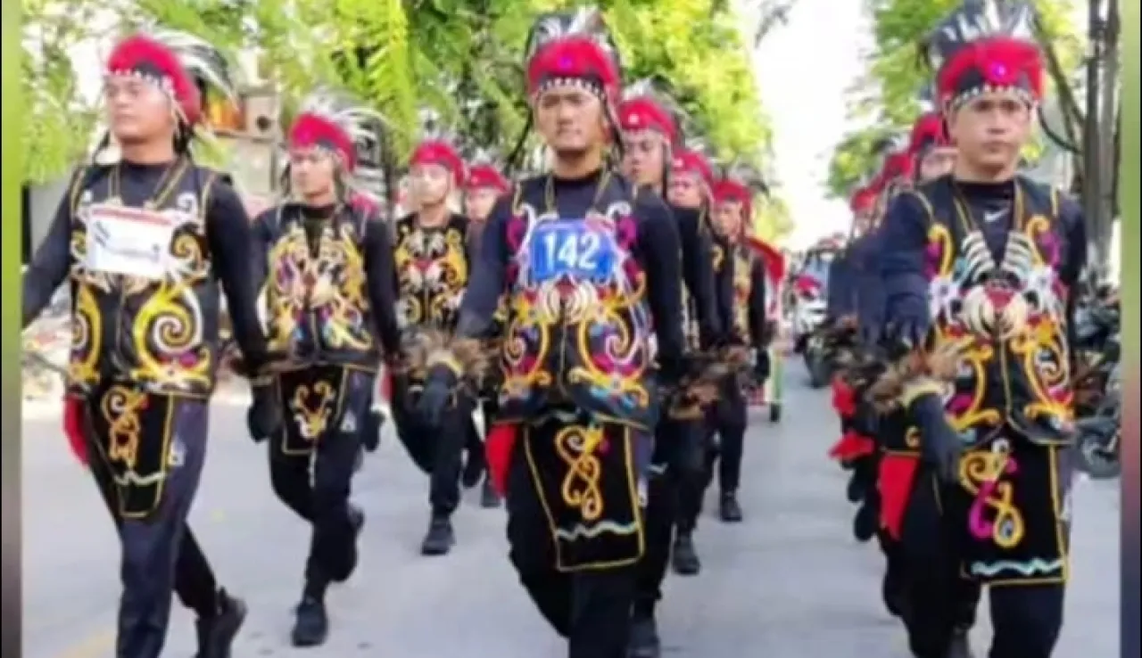 Lomba Gerak Jalan di Sampang, Wujud Semangat Kebersamaan dan Sportivitas