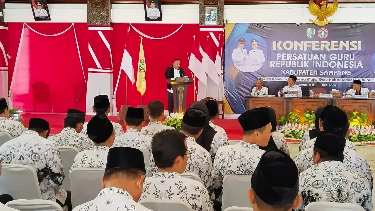 Bupati Sampang Apresiasi Konferensi PGRI, Tekankan Pentingnya Peran Guru