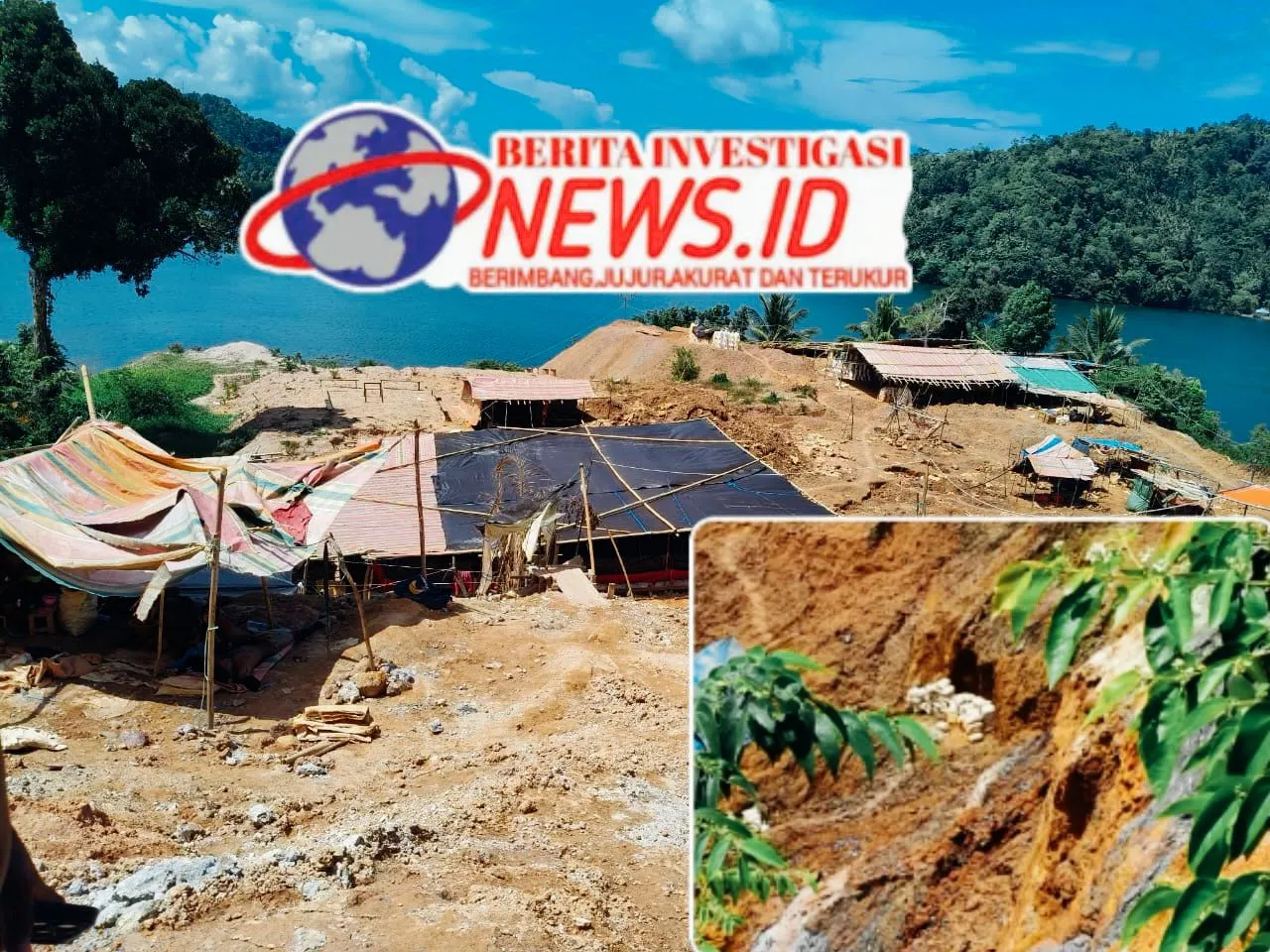 Tambang Emas Ilegal Bowone Kian Menggila: Investor Bermodal Excavator Diduga Kebal Hukum