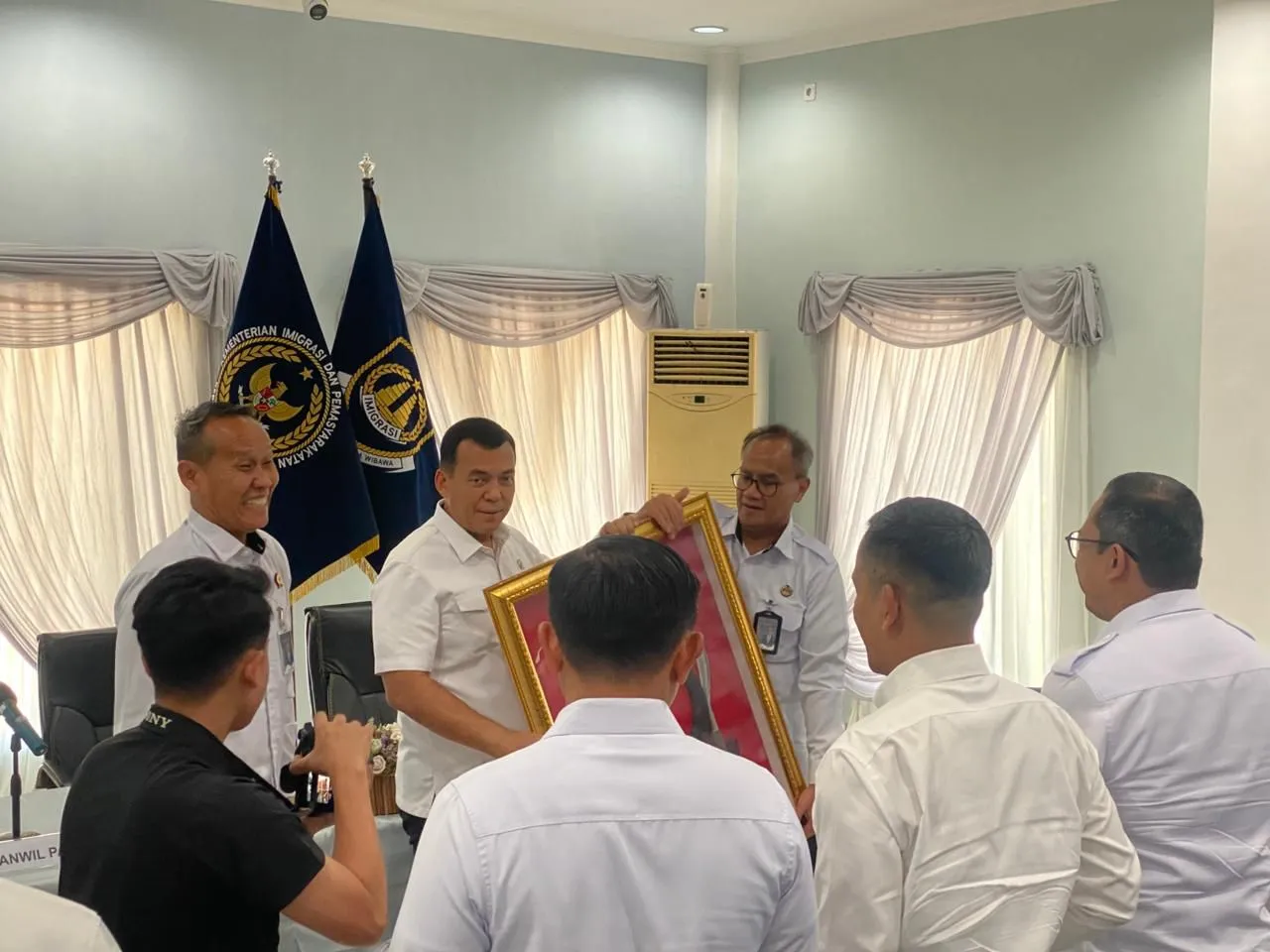 Wakil menteri Imigrasi dan Pemasyarakatan Beri Arahan Pamekasan, Kalapas Narkotika Kusnan: Ini Motivasi Besar bagi Kami
