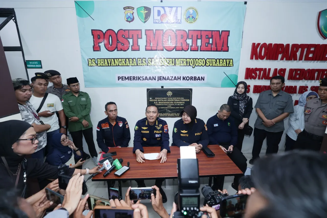 Tim DVI Polda Jatim Berhasil Identifikasi 3 Jenazah Korban Robohnya Bangunan Ponpes Al-Khoziny