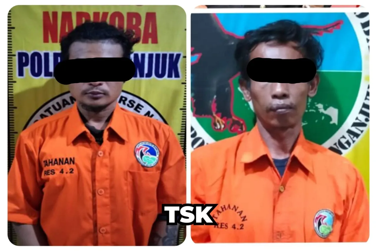 Dalam Sehari, Polres Nganjuk Tangkap Dua Pengedar Sabu di Kertosono dan Tanjunganom
