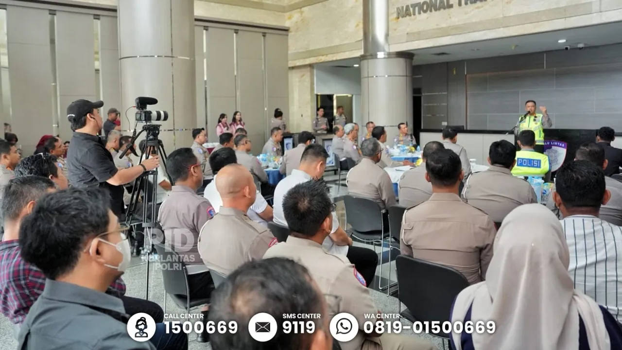Kakorlantas Apresiasi Kinerja Jajaran Dorong Transformasi Digital ETLE dan Modernisasi Pelayanan Lalu Lintas