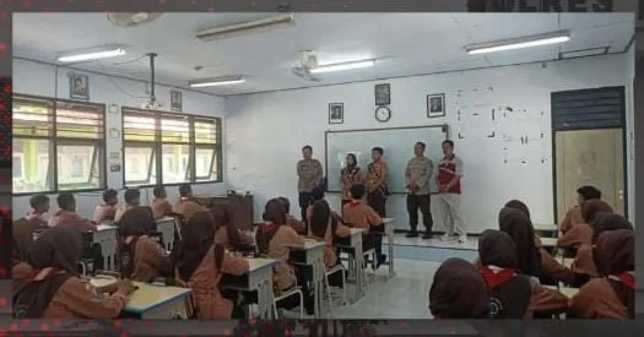 Satbinmas Polres Nganjuk Gelar Cooling System Bersama Duta Kamtibmas MAN 2 Nganjuk