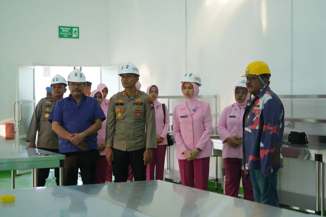Polres Ponorogo Rampungkan Tiga Dapur SPPG untuk Dukung Program Makan Bergizi Gratis
