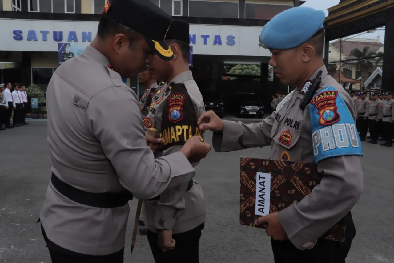 Polres Lamongan Kukuhkan Pamapta: Wujud Komitmen Polri Tingkatkan Pelayanan dan Kepercayaan Publik