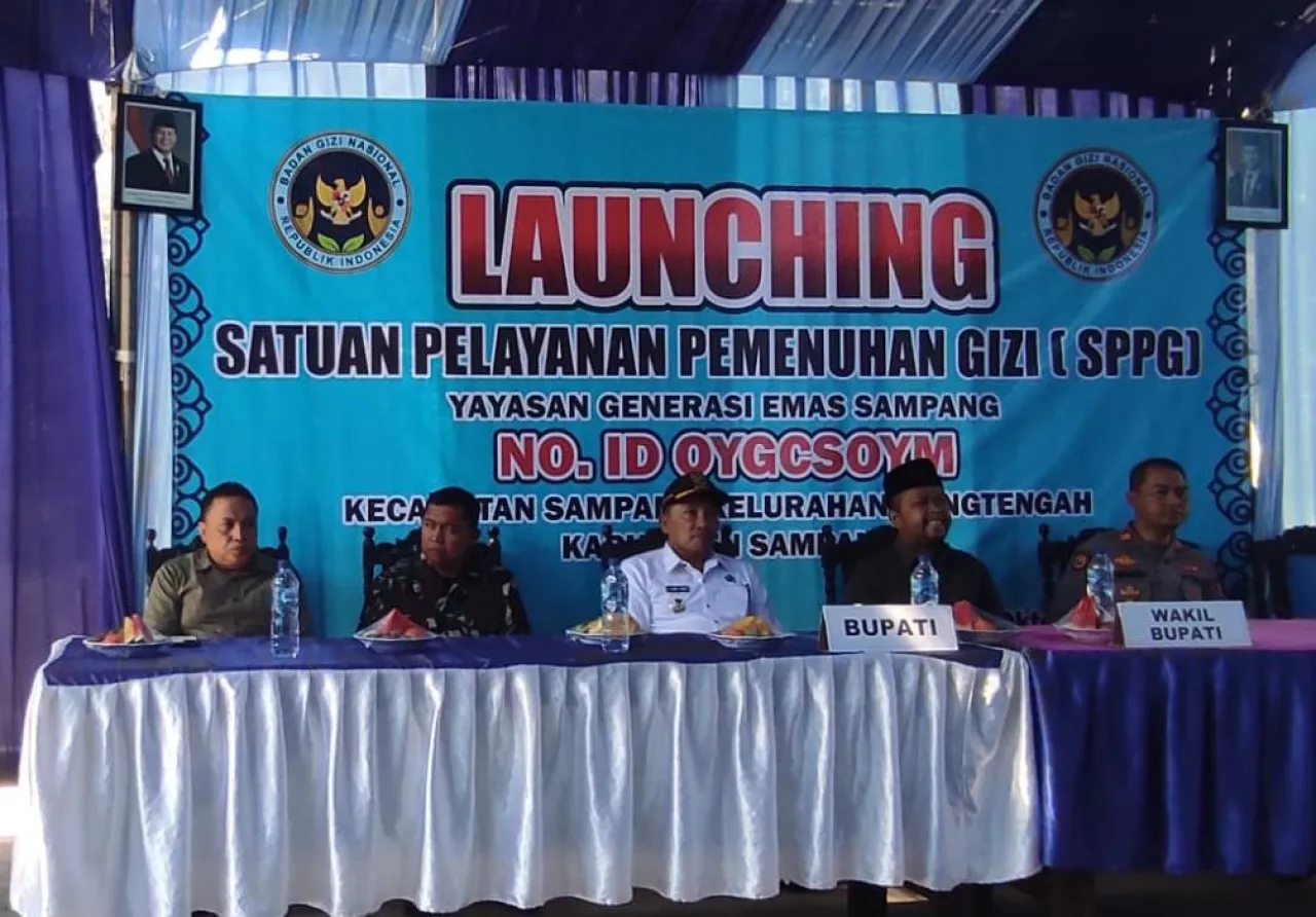Resmi Diluncurkan, SPPG Generasi Emas Siap Tekan Angka Stunting dan Tingkatkan Gizi di Sampang