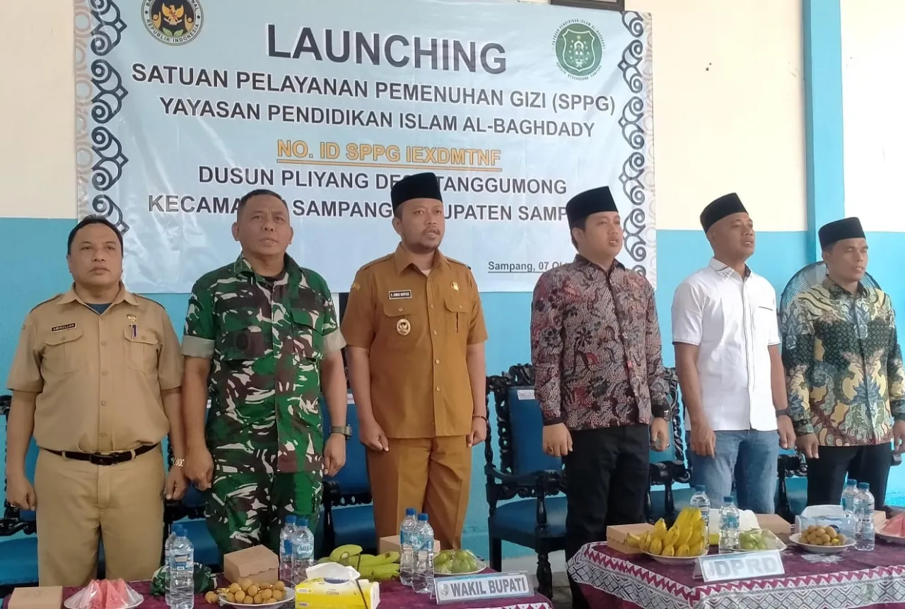 ​Luncurkan SPPG Al-Baghdady, Wabup Sampang Tegaskan Dukungan Program Gizi Nasional