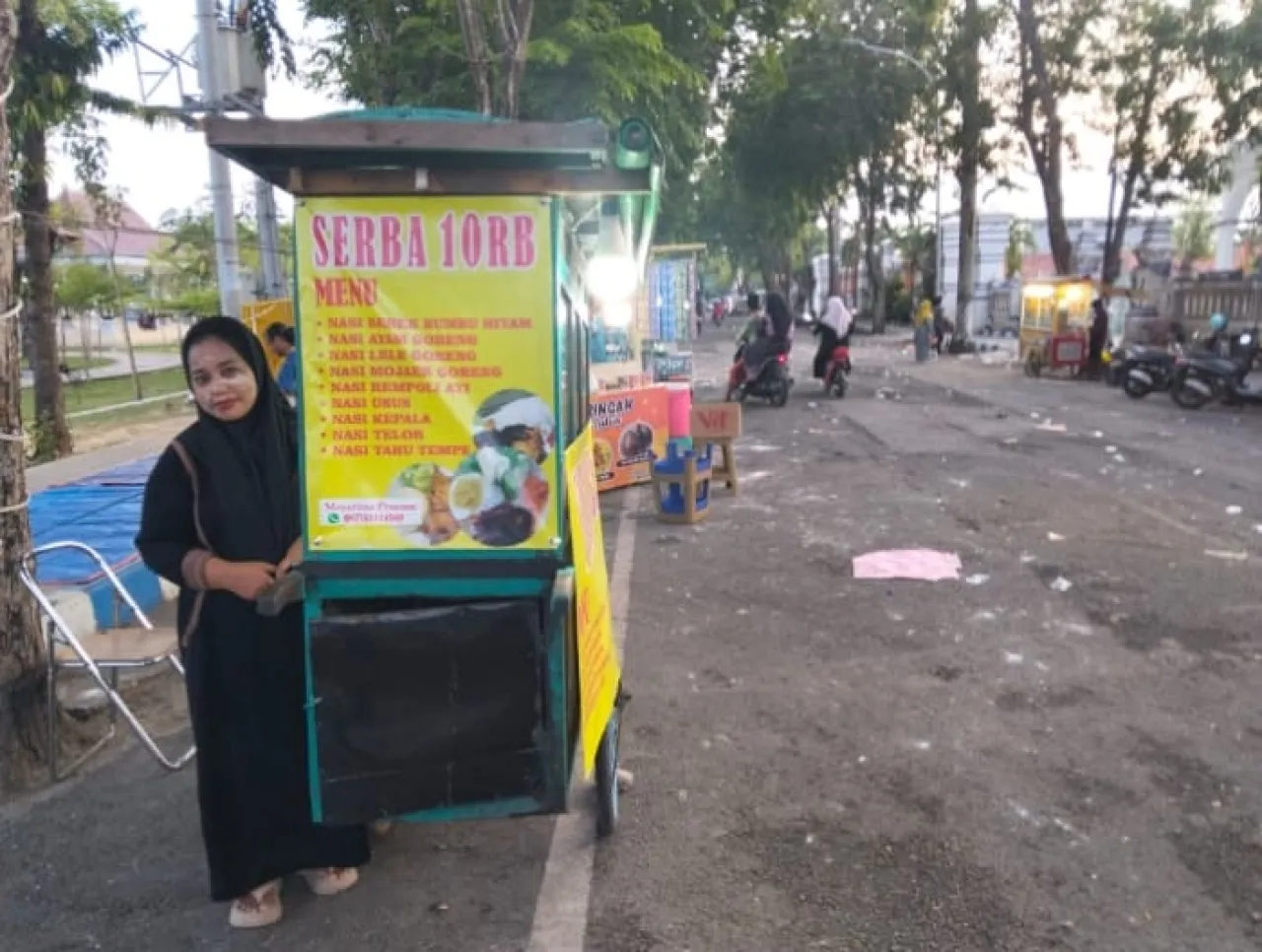 Demo F.A.M di Sampang Berakhir Rusuh, Puluhan PKL Terpaksa Tutup Karena Gas Air Mata