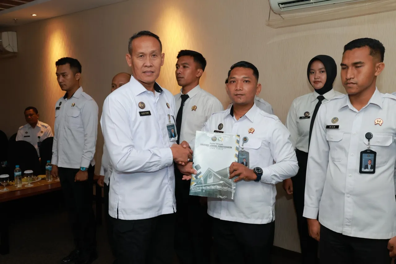 Pegawai Lapas Narkotika Pamekasan Raih Penghargaan Anugraha Wira Wibawa Dharmesti Pratama