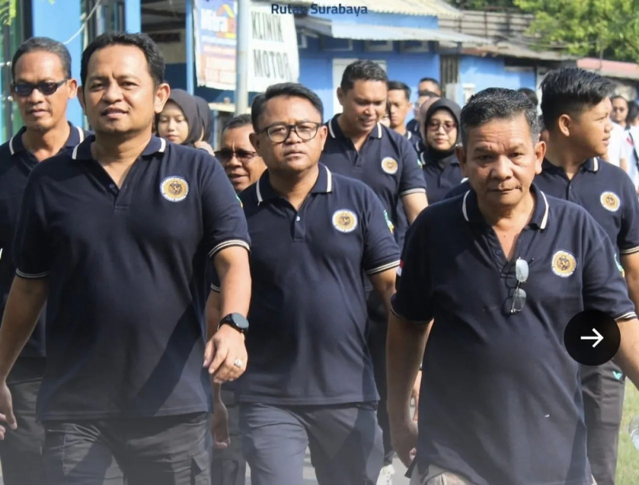 Rutan Kelas I Surabaya Gelar Jalan Sehat untuk Tingkatkan Kebugaran dan Soliditas ASN