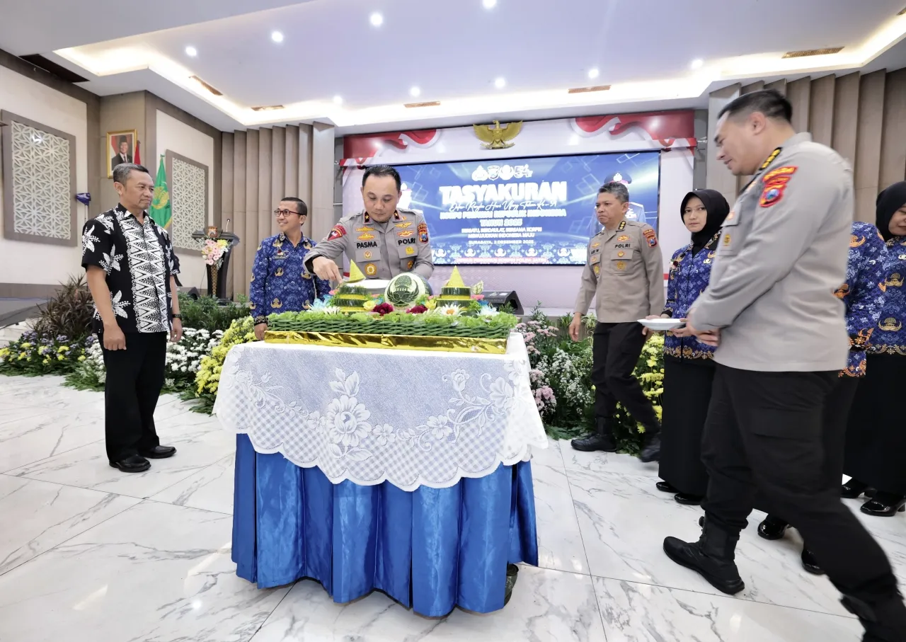 HUT KORPRI ke-54, Wakapolda Jatim Tegaskan Peran Strategis ASN Polri