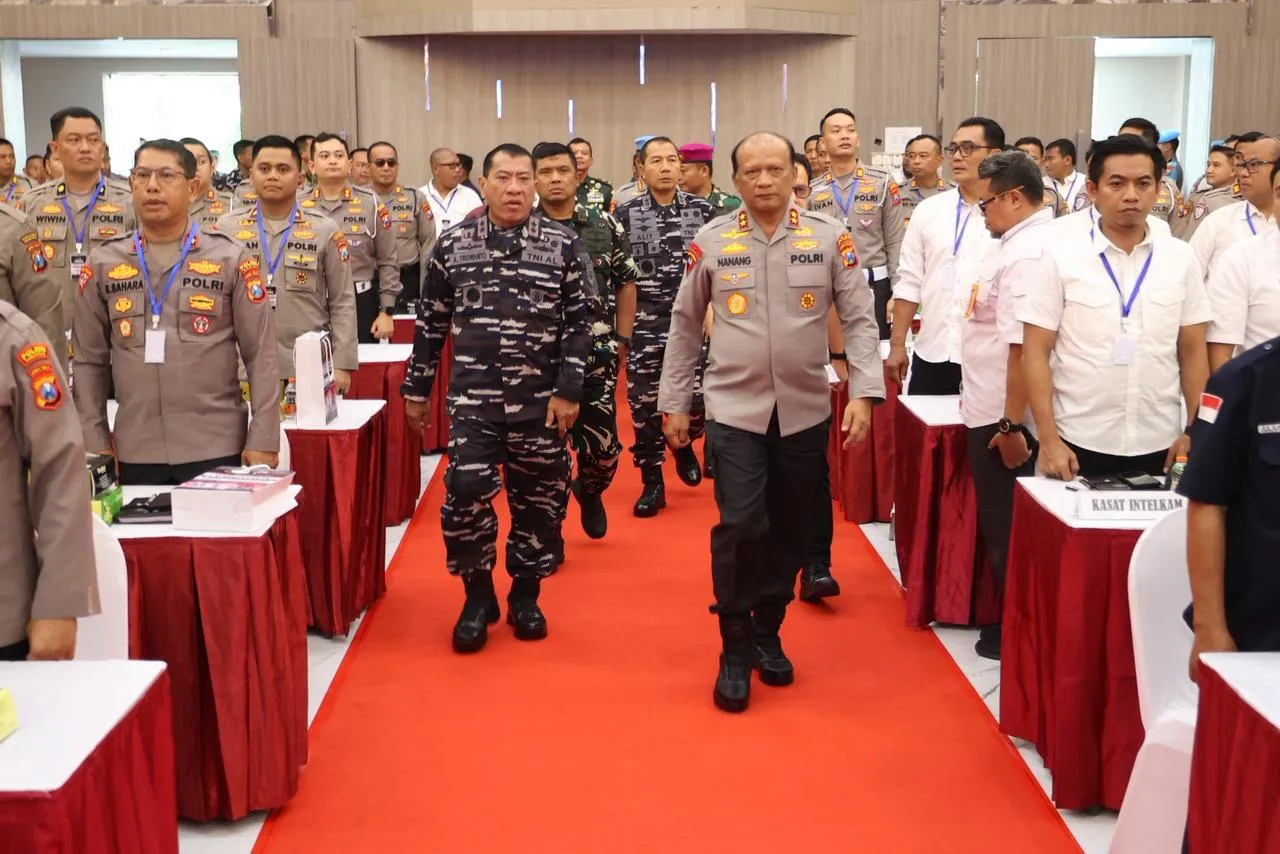 Polda Jatim Gelar Rakor Lintas Sektoral Jelang Libur Nataru