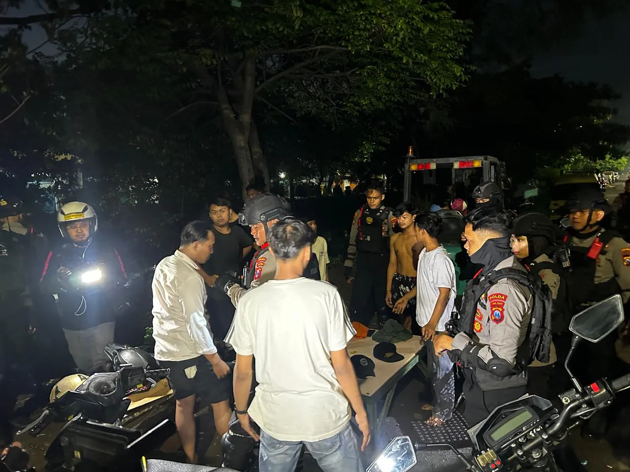 Operasi Lilin Semeru Polda Jatim Intensifkan Patroli Malam Jelang Nataru