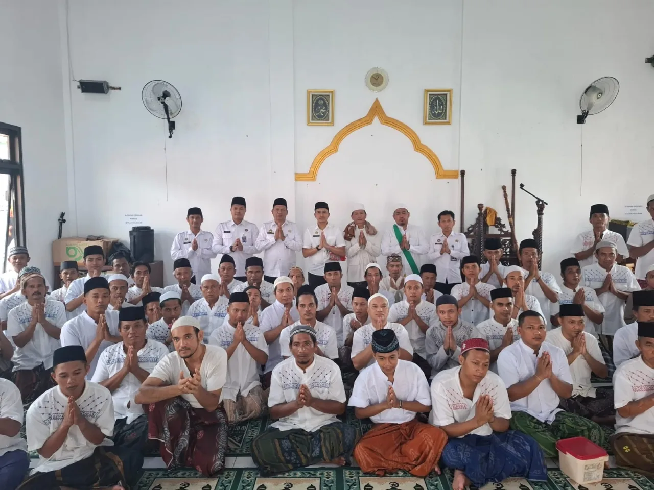 Wujudkan Solidaritas dan Menyambut Tahun Baru, Rutan Kelas IIB Sampang Kirim Doa bagi Warga Terdampak Bencana