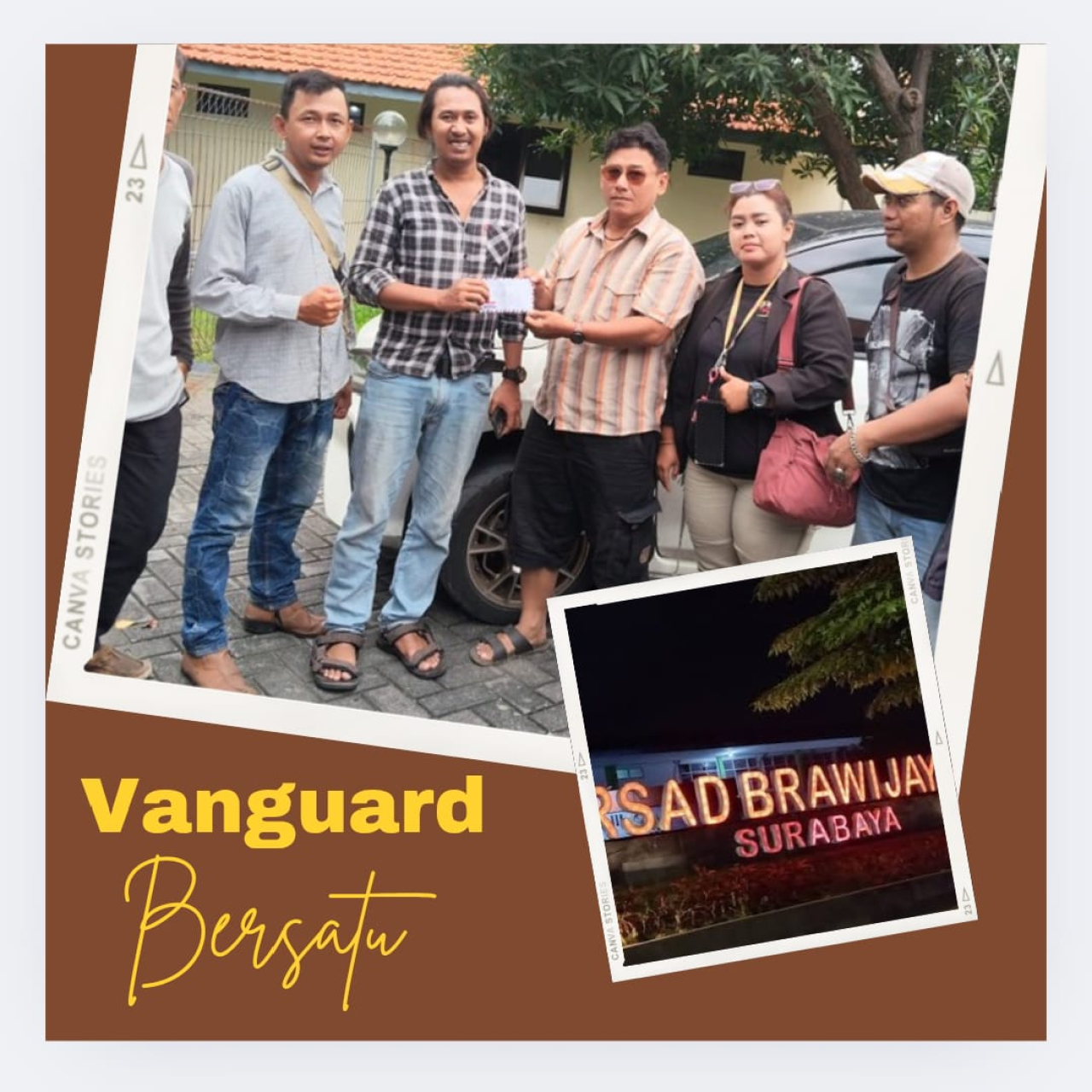 Vanguard Jurnalis : Solidaritas Tanpa Batas, Bantu Keluarga Rekan Seprofesi yang Sakit