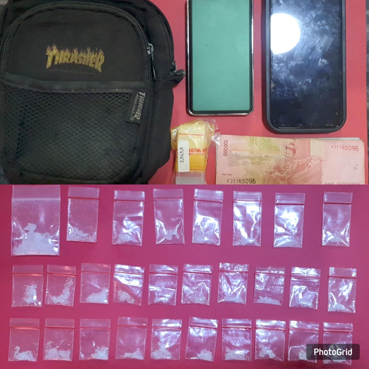 Polres Pelabuhan Tanjung Perak Amankan Dua Pengedar Sabu Kedung Mangu Surabaya 