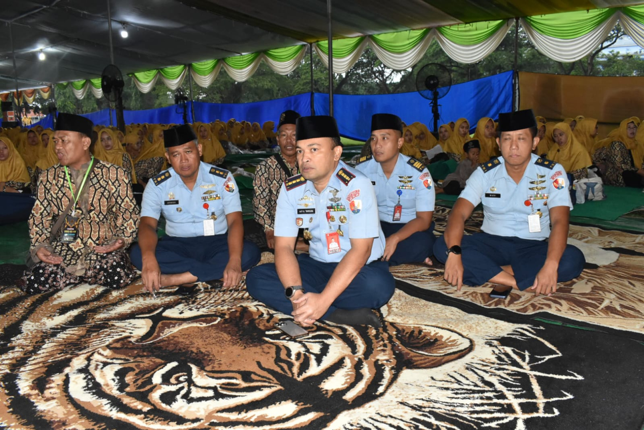 Lanud Muljono Wujudkan Semangat TNI AU AMPUH, Fasilitasi Ribuan Guru Qiraati dalam MMQ ke-10