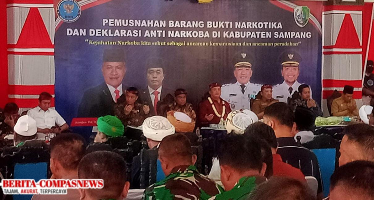 Pemerintah Kabupaten Sampang berkomitmen memerangi peredaran narkotika.