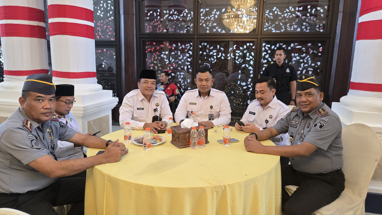 Lapas Narkotika Kelas IIA Pamekasan Menghadiri Kegiatan Pemusnahan Barang Bukti Narkotika dan Deklarasi Anti Narkoba di