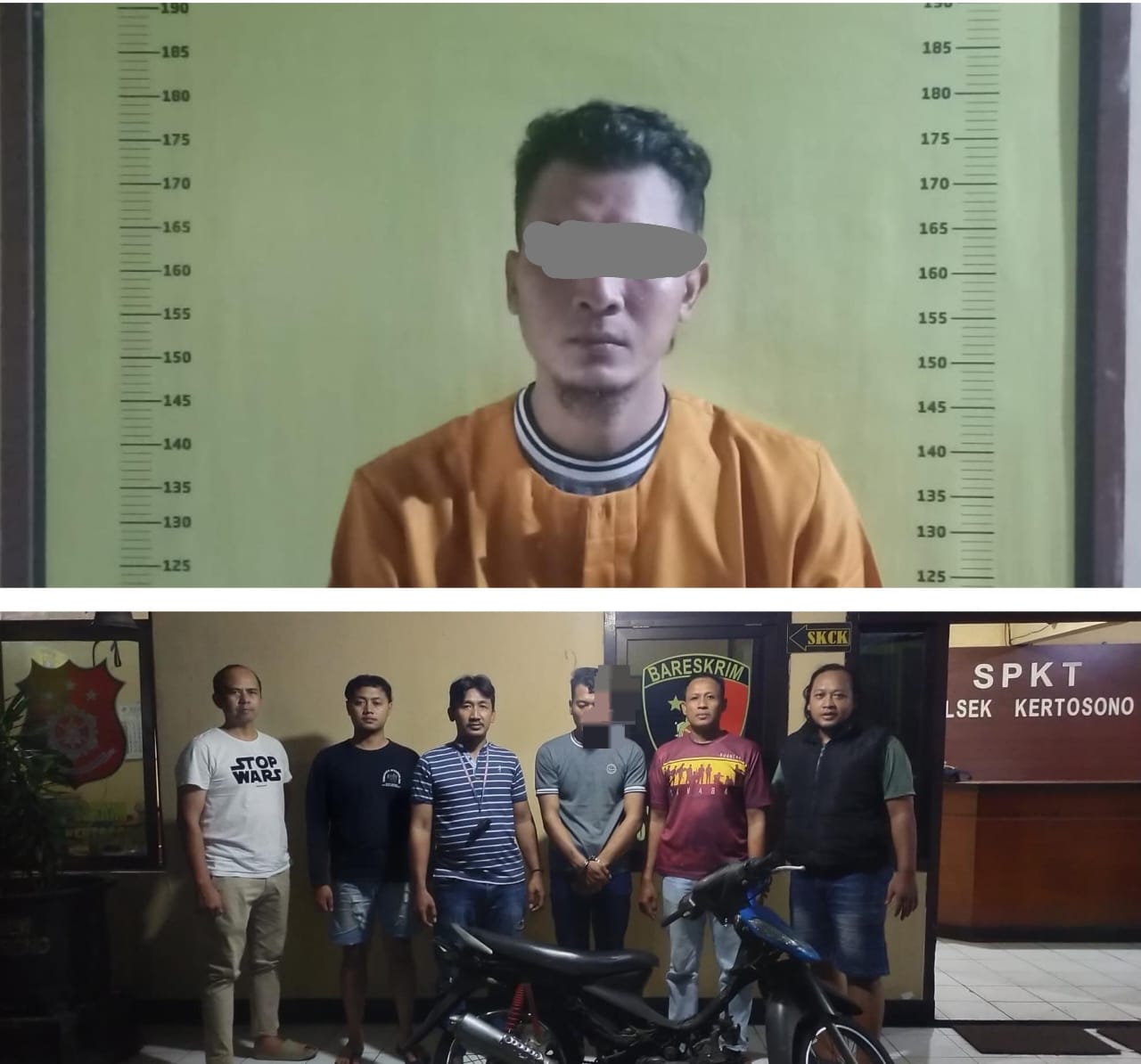 Polres Nganjuk Bekuk Pelaku Curanmor, Ungkap Kasus dari Media Sosial 