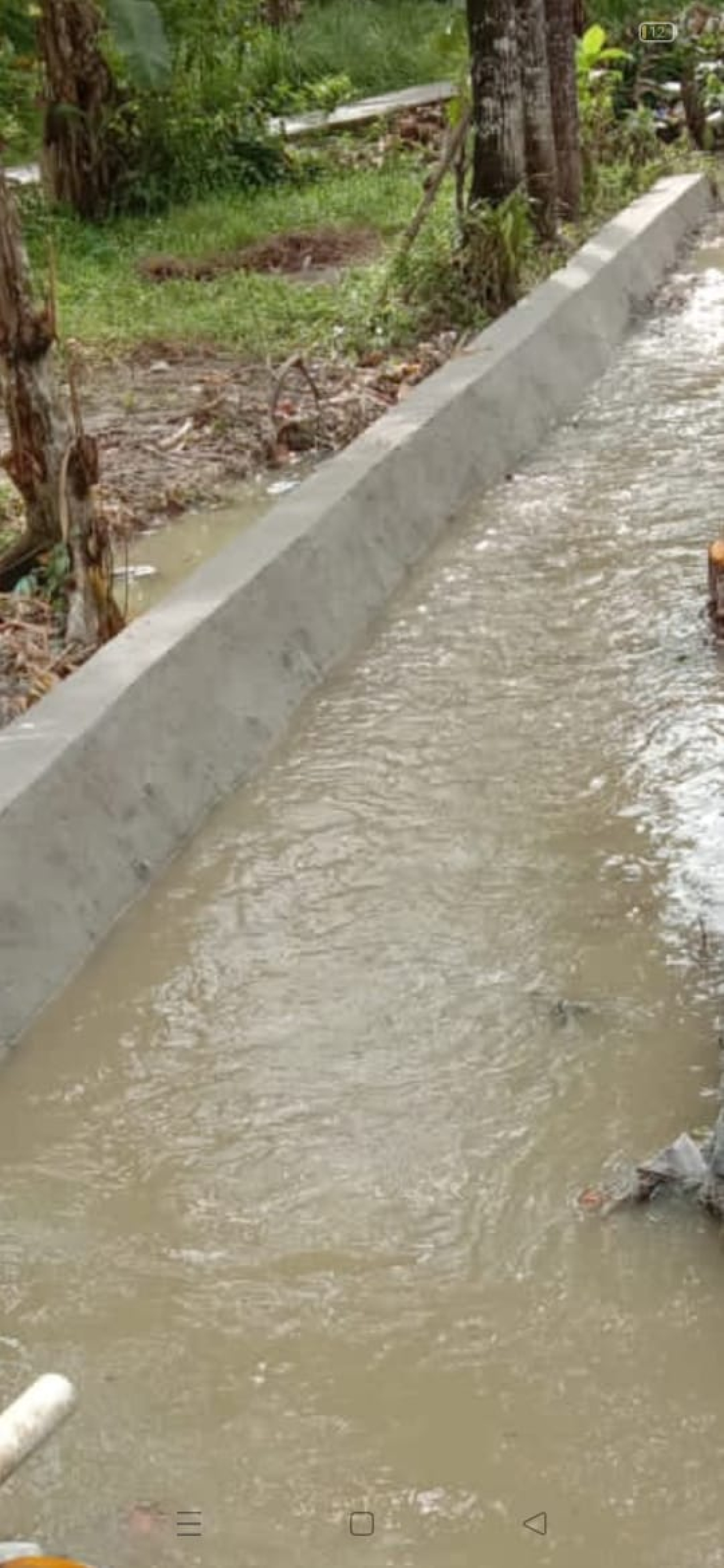 Warga Kampung pongehaur Ucapkan Terima Kasih atas Pembangunan Drainaseu dari Dana Desa Tahap 1
