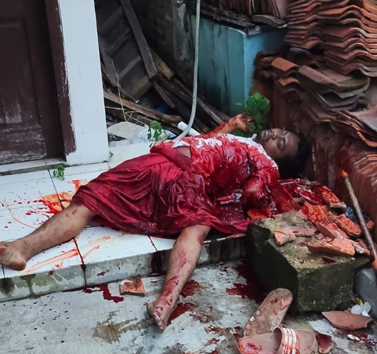 Korban Pembacokan di jl Kedinding lor, Polisi Buruh Pelaku