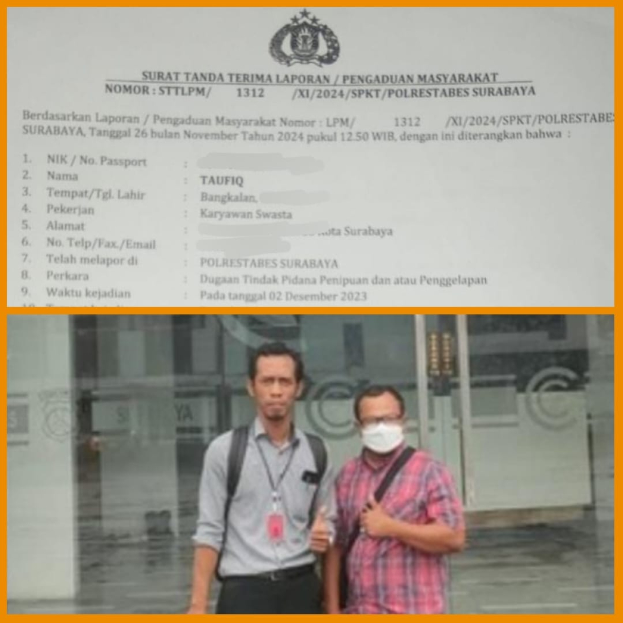 Oknum Pengacara Dua Kali Gagal Mengindahkan Korban, Terkait Kasus Penggelapan dan Penipuan.