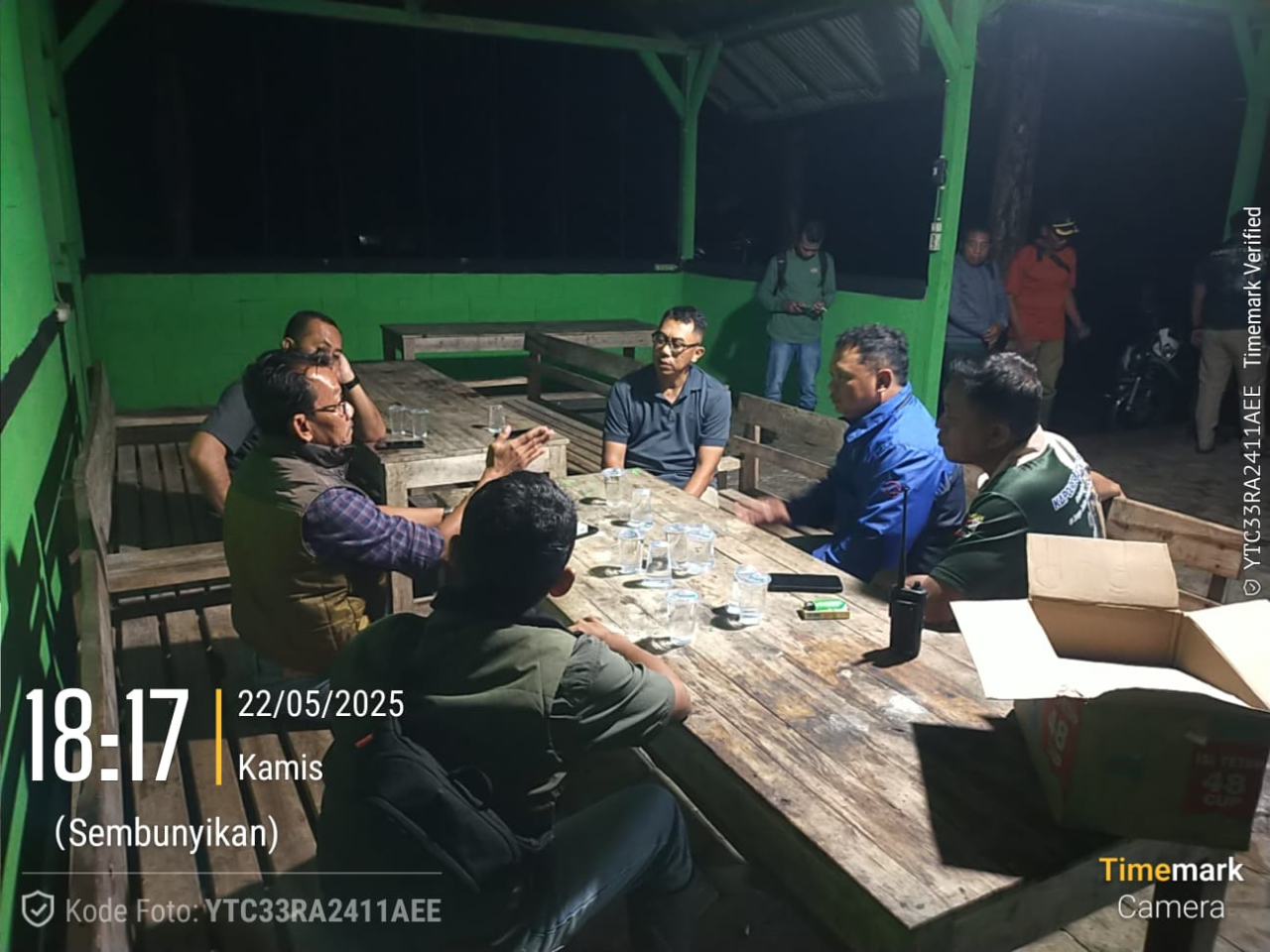 Sinergi Ketahanan Pangan, Polres Nganjuk Cek Lahan Jagung di Gondang
