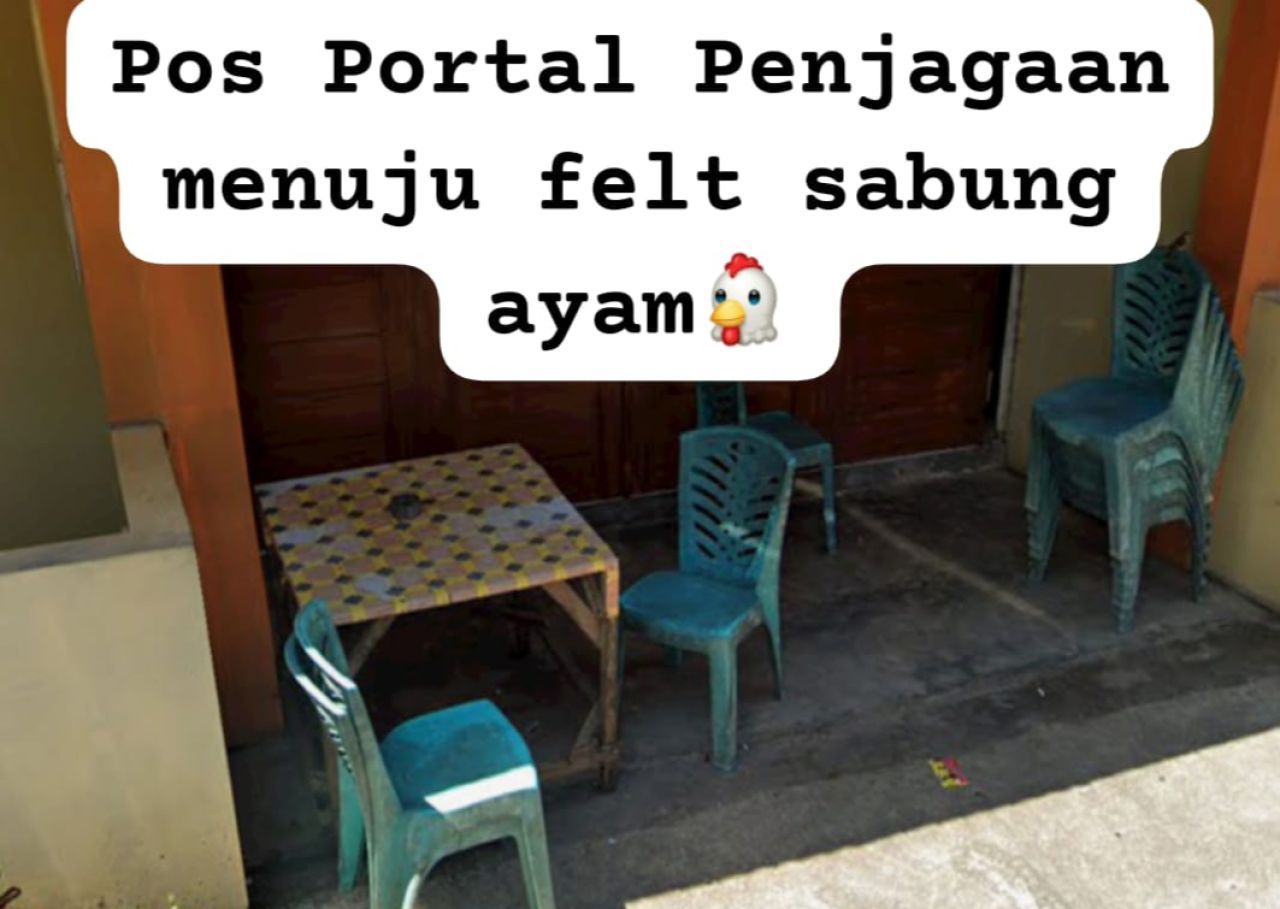 Lokasi Pos Penjagaan Oknum TNI