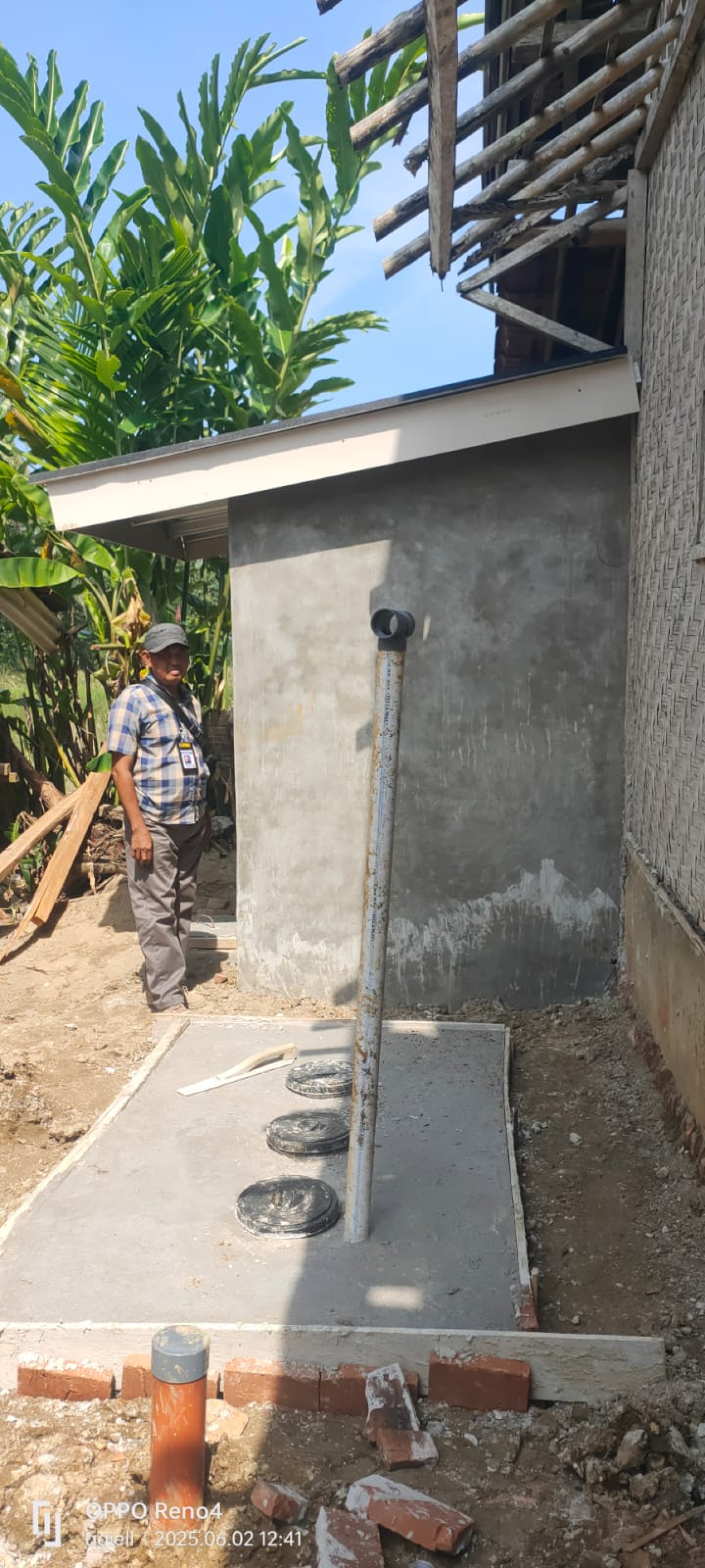 Pembangunan Spald Air limbah Domestik Di Desa Kutakarang warga Kampung Gintung Sambut Baik Pembangunan Tengki Septik