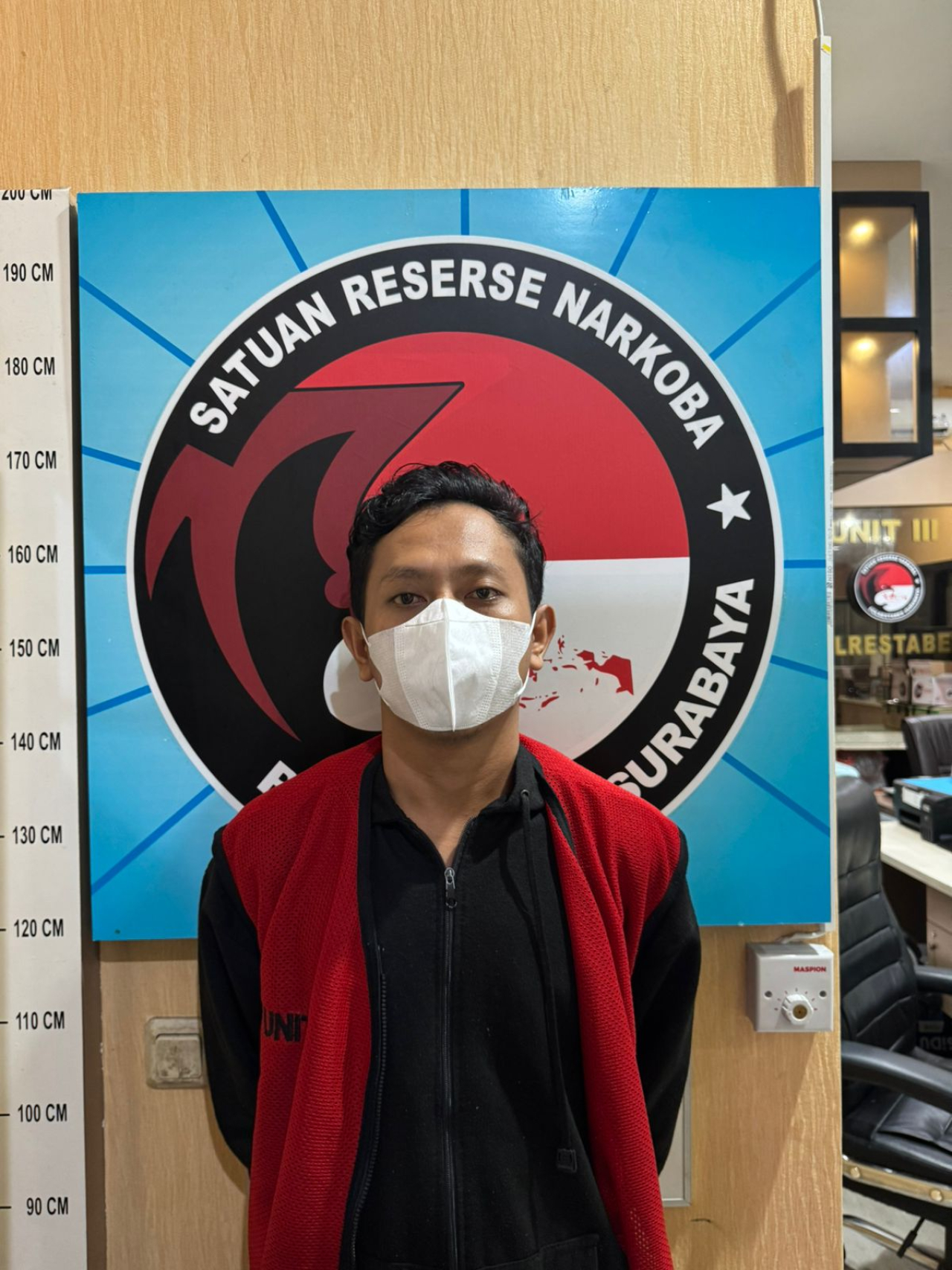 Kurir Sabu Dibekuk Polrestabes di Sawahan Surabaya, Polisi Sita 117,6 Gram Narkotika Siap Edar