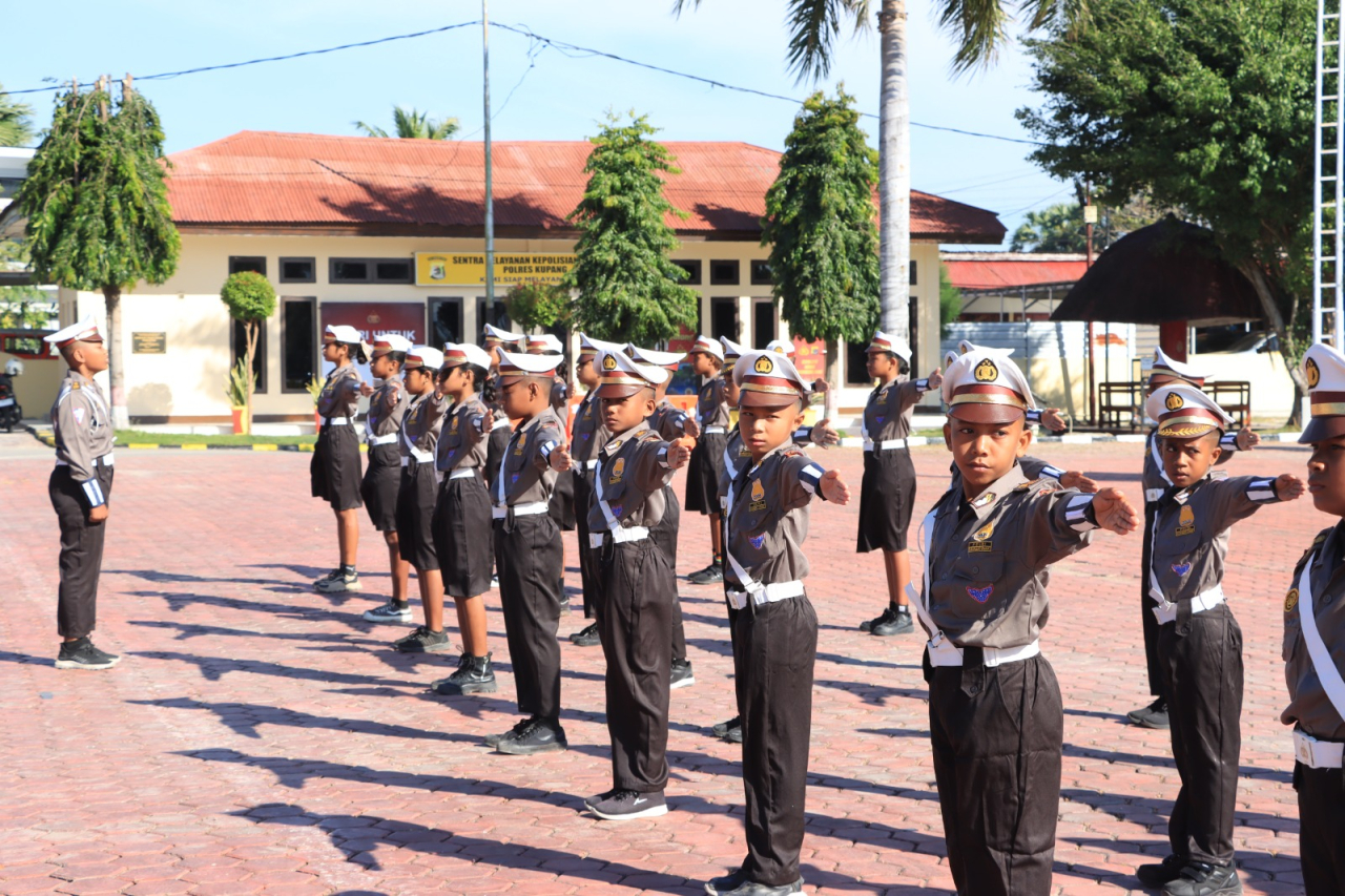 Lomba Polisi Cilik Ajang Pembentukan Karakter Disiplin Sejak Dini