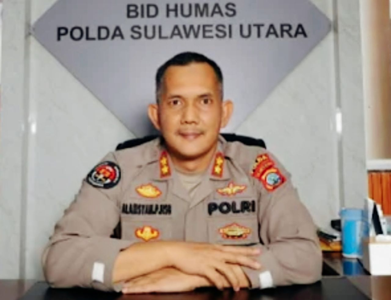 Kabid Humas Polda Sulut, Kombes Pol. Alamsyah Parulian Hasibuan