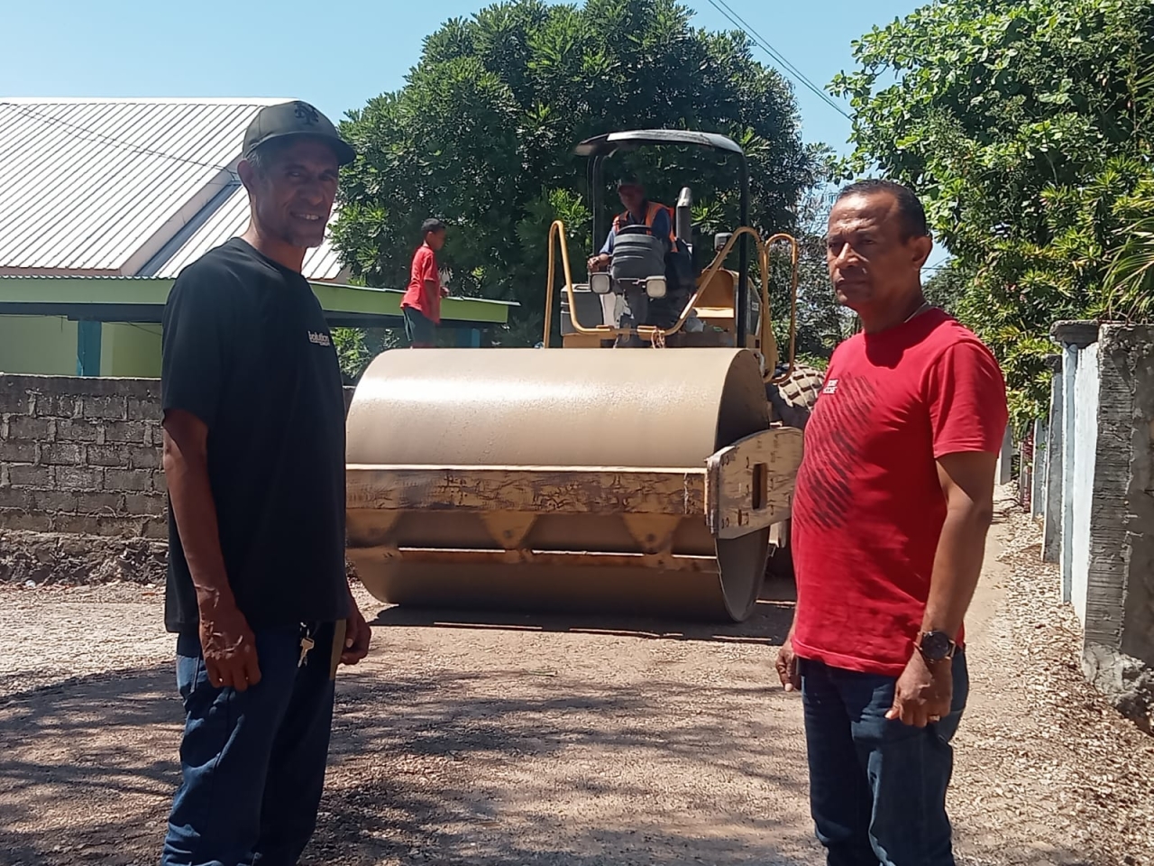 Danial Boling Berhasil Wujudkan Mimpi Warga Dua RT di Kelurahan Fatululi Untuk Memiliki Jalan Yang Lebih Baik