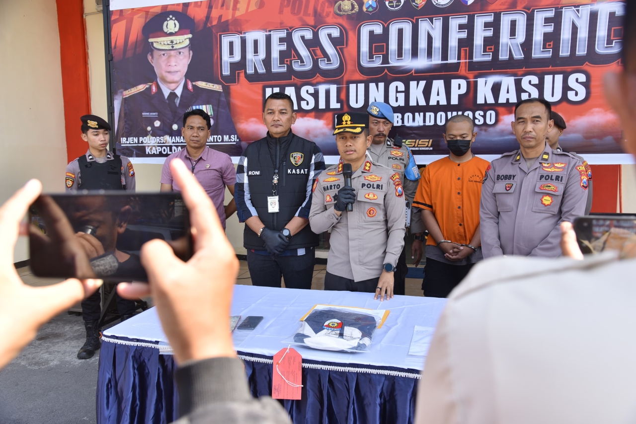 Polres Bondowoso Ungkap Kasus Laporan Palsu Ngaku Korban Begal