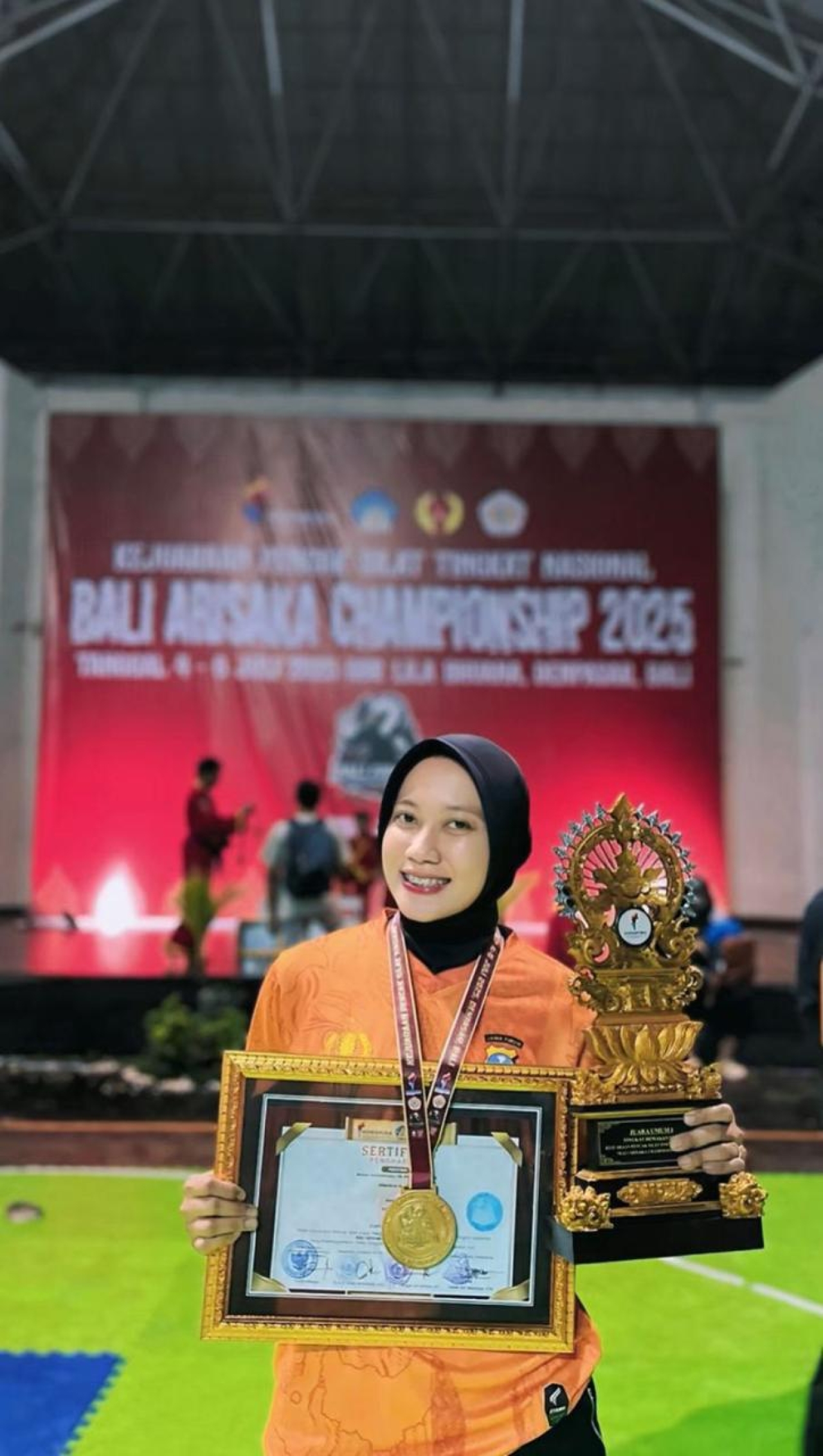 Polwan Polres Pasuruan Raih Penghargaan Nasional atas Prestasi di Cabang Pencak Silat