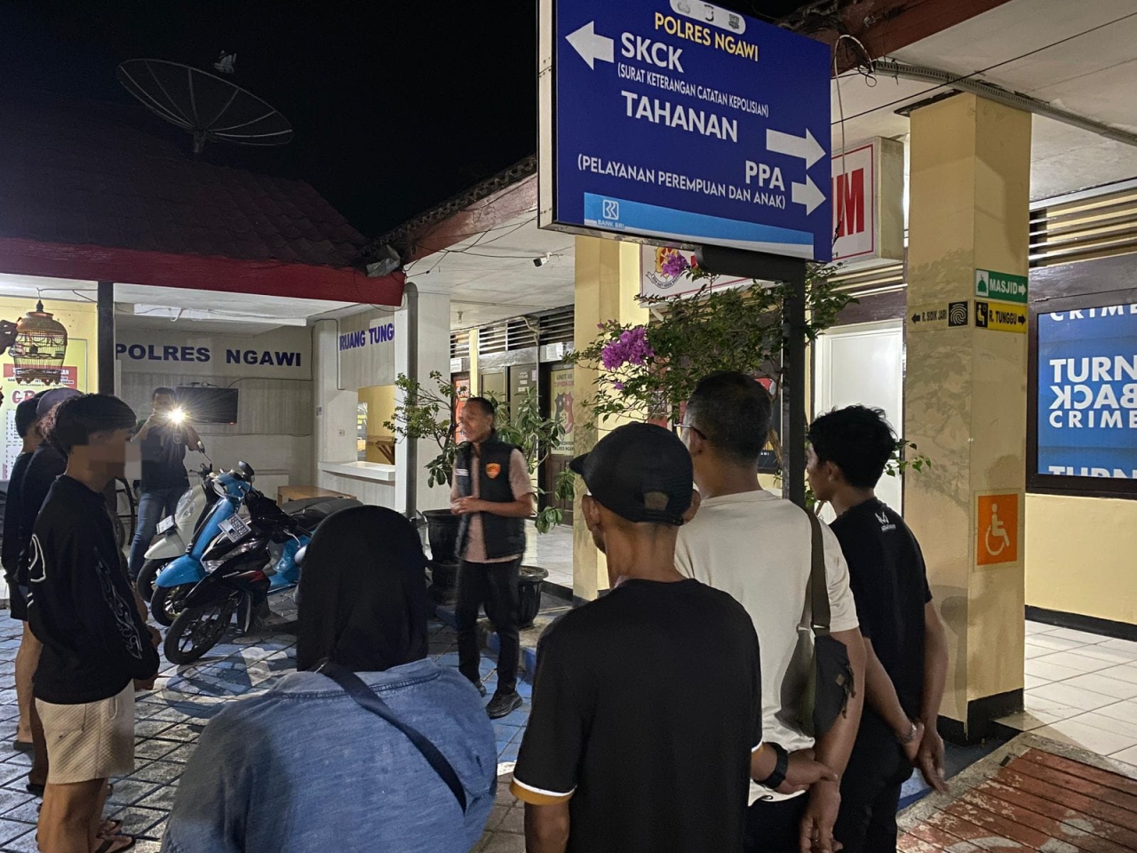 Respon Cepat Polres Ngawi Berhasil Amankan Sejumlah Remaja Konvoi Lempar Petasan