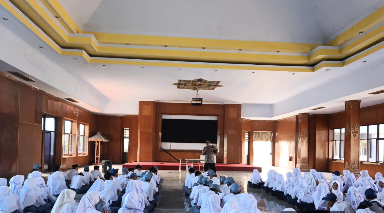 Polres Pasuruan Ajak Pelajar Sekolah Rakyat Berperan Wujudkan Kamtibmas Kondusif