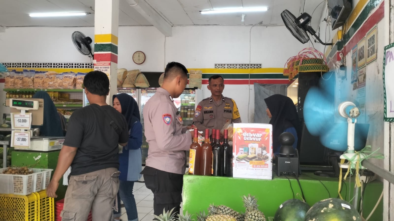 Polres Nganjuk Gelar KRYD, Ciptakan Kondisi Aman Pasca Situasi Terkini