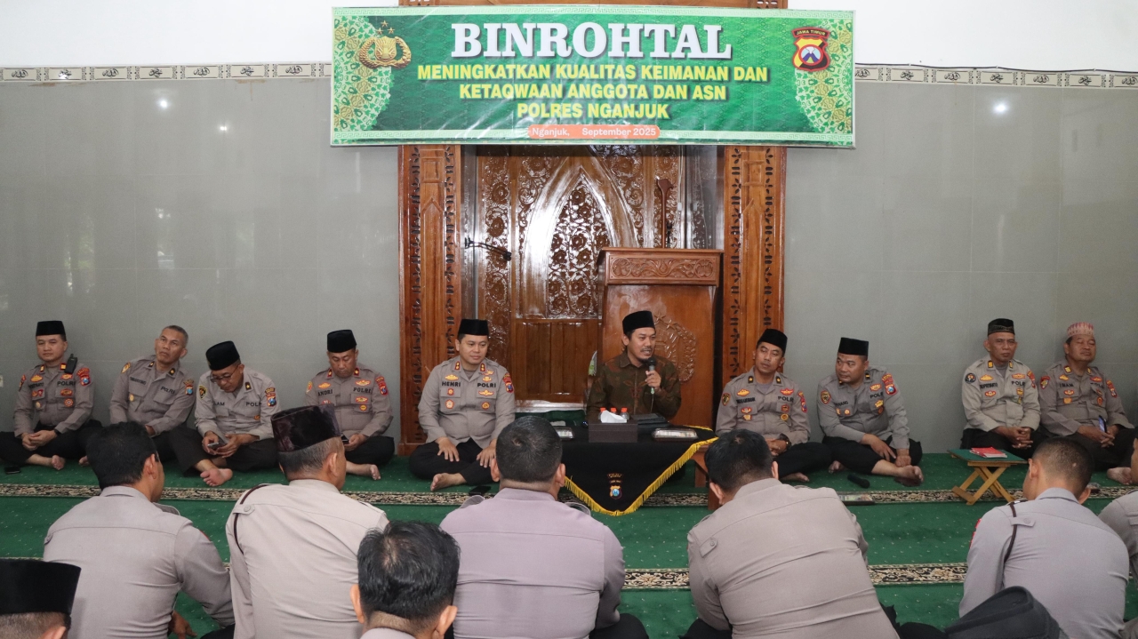 Maknai Al-Fatihah, Polres Nganjuk Tekankan Keikhlasan dalam Melayani Masyarakat