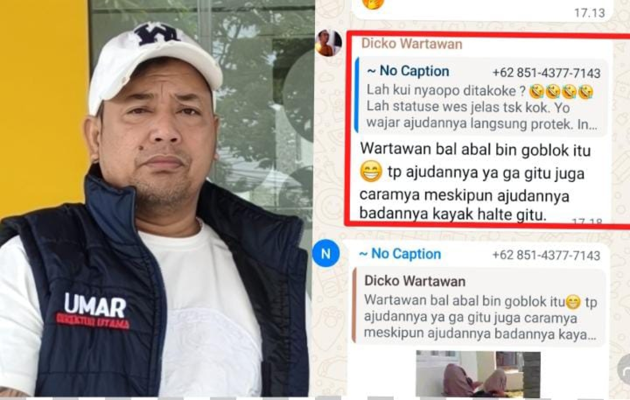 Sesama Jurnalis Saling Tikam ! Umar Hayat: Lebih Baik Mundur Jika Tak Mampu Jaga Marwah Profesi
