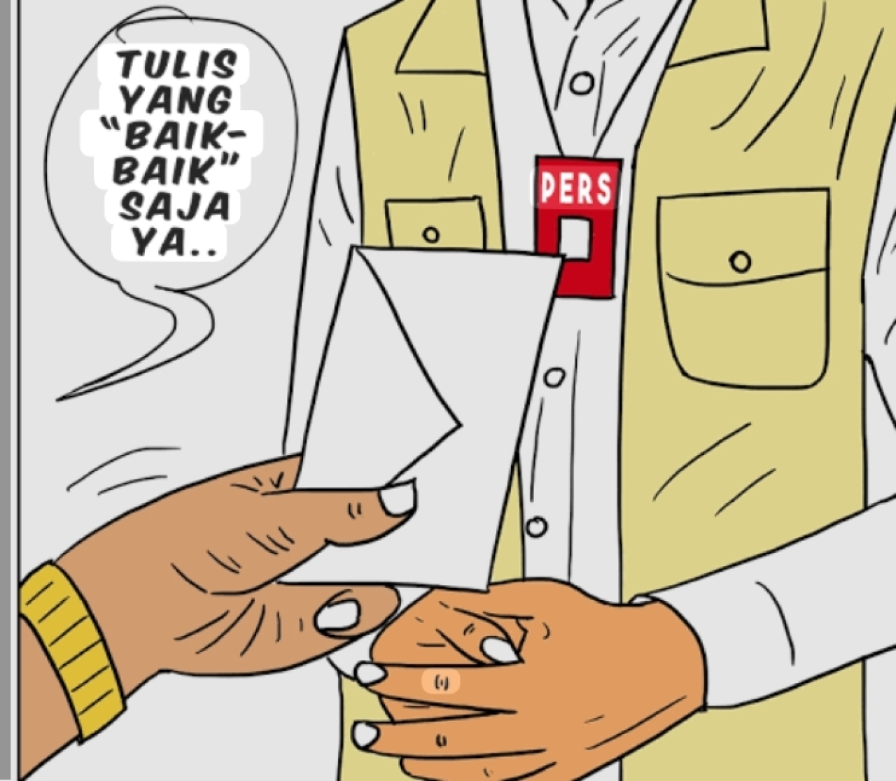 Jangan Biarkan Pena Menjadi Senjata yang Menikam Kawan