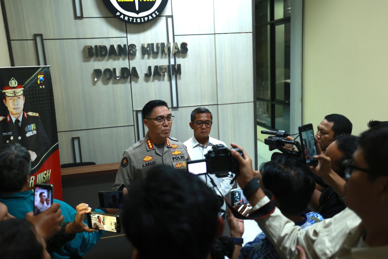 DVI Polda Jatim Dirikan Posko Penanganan Korban Robohnya Bangunan Pondok Pesantren Al Khoziny