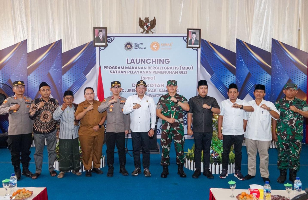 Bupati Sampang Resmikan Program Makan Bergizi Gratis dan Launching SPPG di Desa Kotah