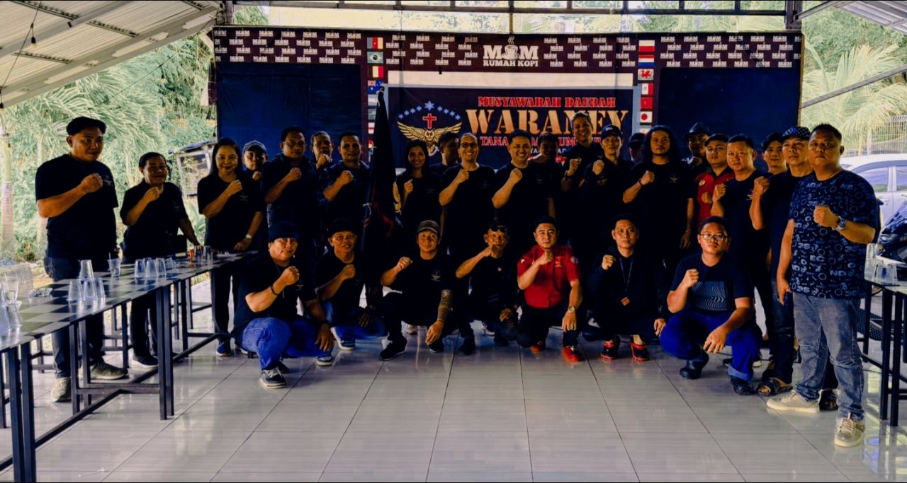 Arther Lembong Kembali Pimpin Waraney Kota Manado, Musda Jadi Momentum Pelestarian Adat dan Persatuan