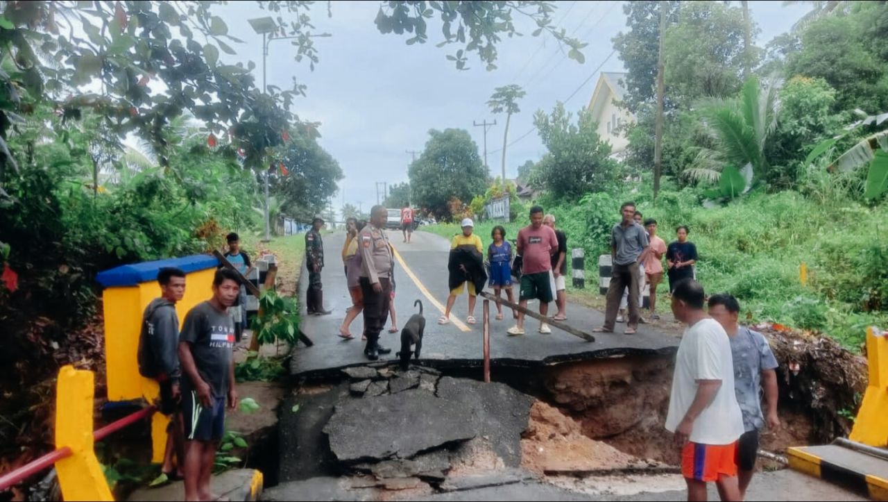 BPJN Sulut Gerak Cepat Tangani Amblasnya Jembatan Andaaran I di Talaud, Pastikan Akses Segera Pulih