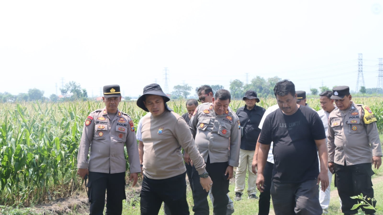 Polres Nganjuk Dorong Ketahanan Pangan Lewat Program “Desa Tangguh Pangan”
