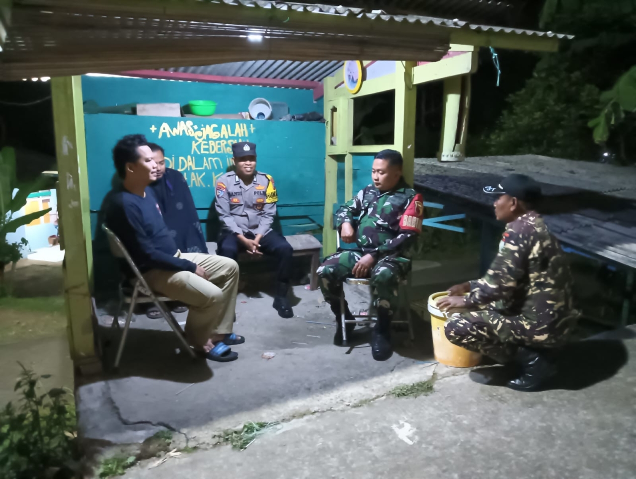 Polsek Puspo Gelar Patroli Antisipasi 3C dan Dialogis Tiga Pilar untuk Jaga Kamtibmas